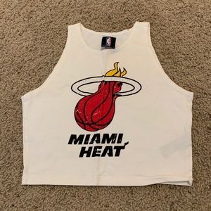 Miami Heat crop top